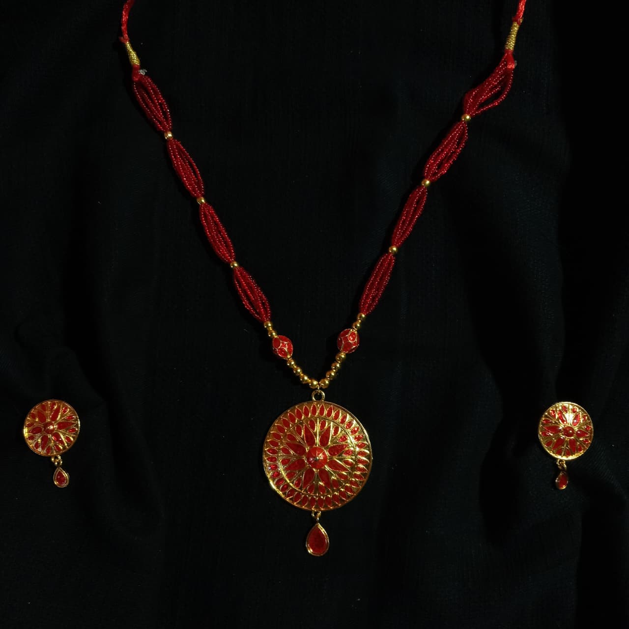 Assamese jewellery JAPI PAAT - Image 2